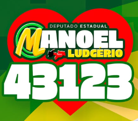 ELEIÇÃO 2026 Manoel Ludgerio Pereira Neto Deputado Estadual CNPJ: 68.492.273/0001-34